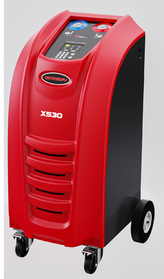 एलसीडी स्क्रीन के साथ लाल मॉडल X530 अर्ध स्वचालित एयर कंडीशनिंग रिकवरी मशीन